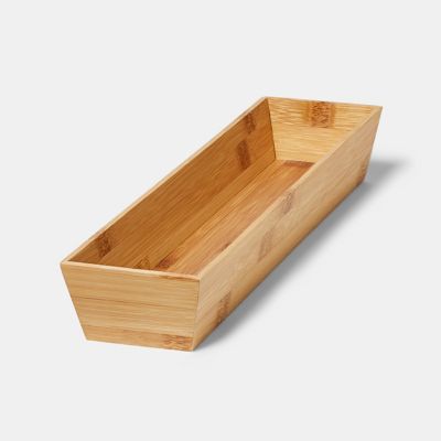 Range couverts GoodHome Nitaki bambou 10 x 42 cm, 1 compartiment