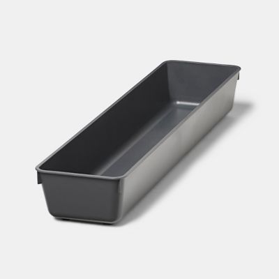 Range couverts GoodHome Nitaki gris 10 x 42 cm, 1 compartiment