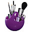 Range maquillage plastique violet Spirella Bowl