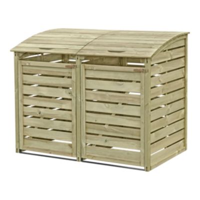 Local Poubelle En Bois