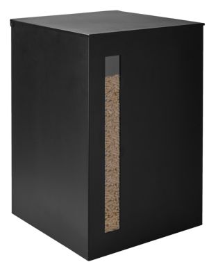 Rangement à granulés en acier Dixneuf Titan noir