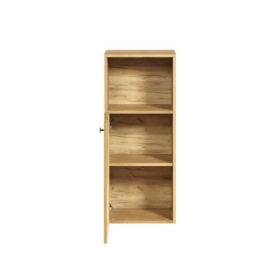 Rangement bas de salle de bain 1 porte et 1 niche L40 cm - PUREBLISS