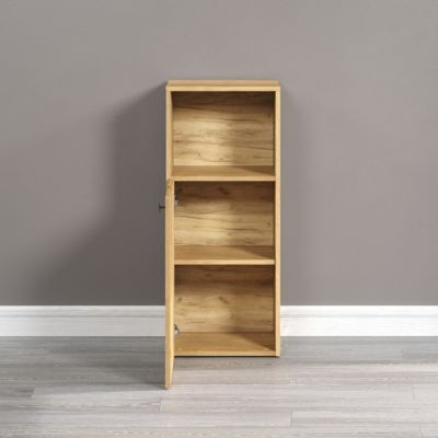 Rangement bas de salle de bain 1 porte et 1 niche L40 cm - PUREBLISS