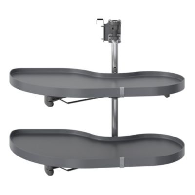 Rangement coulissant d'angle pour meuble de cuisine GoodHome Pebre 100 cm, droite