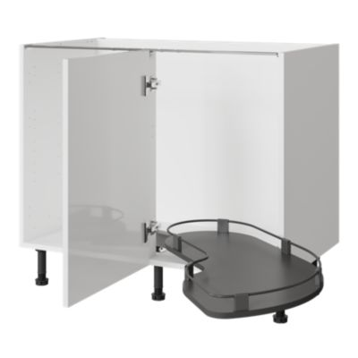 Rangement coulissant d'angle pour meuble de cuisine GoodHome Pebre 100 cm