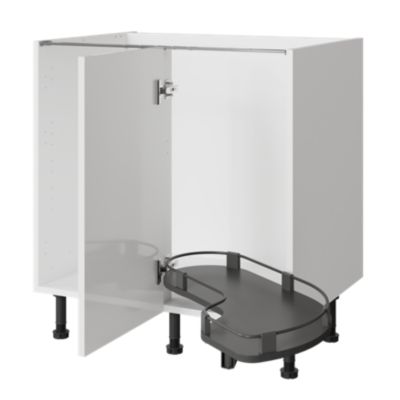 Rangement coulissant d'angle pour meuble de cuisine GoodHome Pebre 80 cm