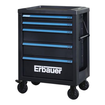 Rangement d'atelier 5 tiroirs acier Erbauer TBR5705-X