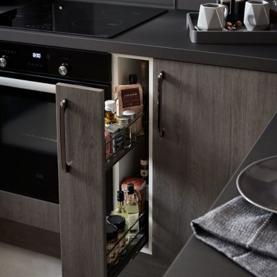 Étagère à épices coulissante à 2 niveaux - étagère de rangement