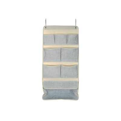 Cozywind Étagère De Rangement à Suspendre Metal Sur Une Porte Étagères Suspendues Au-Dessus De La Porte Avec 5 Niveaux Organisateur Suspendu Sur Porte En Métal Pour Salle De Bain, Cuisine, 6780-5BK