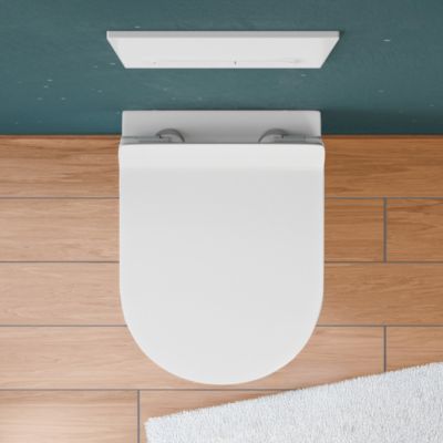 Rapid SL Pack WC bâti-support + WC suspendu sans bride Ceramia avec ...