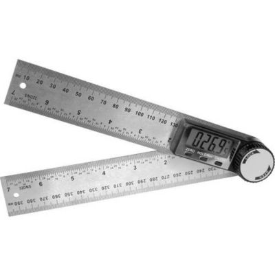 Rapporteur d'angle numérique Brcdder Mannesmann M81220 200 x 200 mm, 360b0
