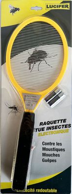 Raquette électrique tue-insectes
