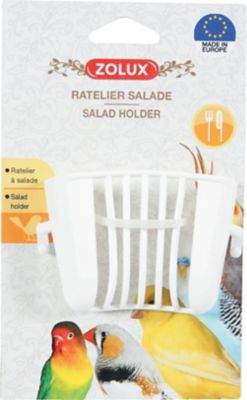 Ratelier à salade Zolux blanc pour rongeurs