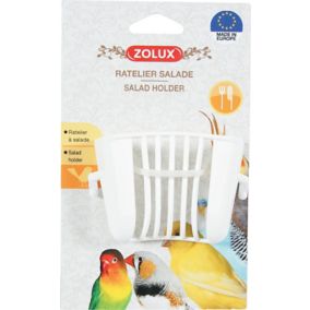 Ratelier à salade Zolux blanc pour rongeurs