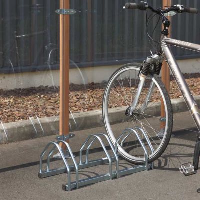 YAJ - Râtelier Support de vélo en fer, Support de Rangement vélo Jardin ou  Garage Râtelier Familial, Peut contenir 3 vélos - Cdiscount Sport