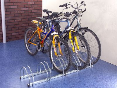 Râtelier à vélo au sol, râtelier pour 3 vélos, râtelier pour 5