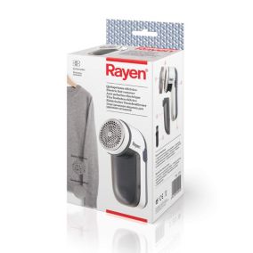 Rayen Discapant électrique Comprend des piles Avec housse de protection en acrylonitrile butadiène styrène, blanc/gris Pour tous