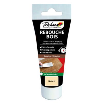 Rebouche bois teinte naturel 80g Richard