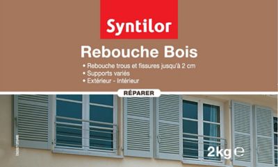 Rebouche bois trous et fissures Syntilor 2kg