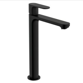 REBRIS S 240 CoolStart Mitigeur Monocommande Lavabo Taille XL, Noir Mat (72580670)