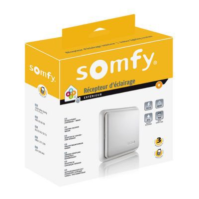 Récepteur radio Somfy 2400583 pour commande d'éclairage