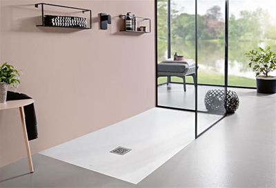 Receveur 140 x 80 VILLEROY ET BOCH Planeo acrylique rectangle blanc