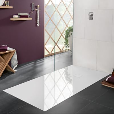 Receveur 160 x 90 VILLEROY ET BOCH Planeo acrylique rectangle blanc