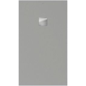 Receveur 160 x 90 VILLEROY ET BOCH Planeo acrylique rectangle nature gris