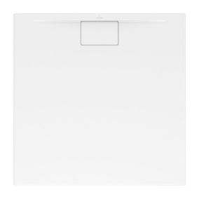 Receveur 80 x 80 VILLEROY ET BOCH Architectura Metalrim acrylique carré blanc