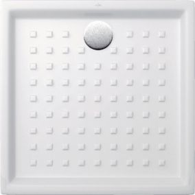 Receveur 90 x 90 Villeroy & Boch O.Novo céramique carré blanc