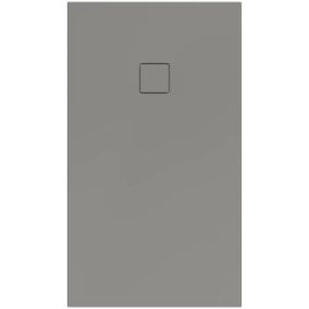 Receveur antidérapant 140 x 100 VILLEROY ET BOCH Planeo acrylique rectangle gris