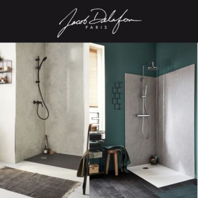 Receveur de douche 120 x 90 JACOB DELAFON Ipso rectangle blanc