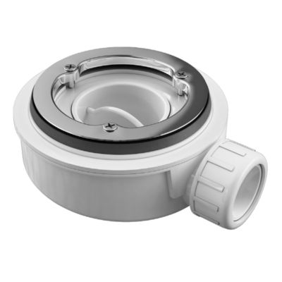 Receveur de douche 160x90 extra-plat Beige en résine minérale antidérapant effet ardoise - Thor LAVABERG