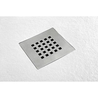 Receveur de Douche 70X155 cm Ligne Vulcano Fin Gris foncé Ral 7005 en Résine Synthétique et Poudre de Marbre  - FRASCIO