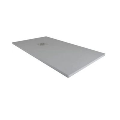 Receveur de Douche 75x105 cm Ligne Vulcano Fin Gris foncé Ral 7005 en Résine Synthétique et Poudre de Marbre  - FRASCIO