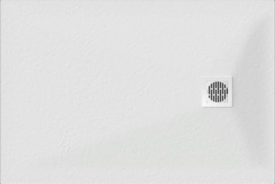 Receveur de douche 80 x 140 cm, résine, blanc, Douro GoodHome