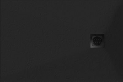 Receveur de douche 80 x 140 cm, résine, noir, Douro GoodHome