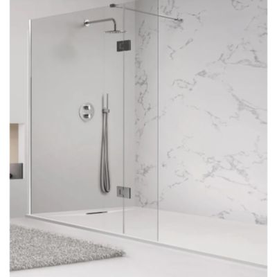 Receveur de douche 80X120 cm Moka RAL 1019 Ligne Vulcano PLUS en résine et poudre de marbre avec grille en RÉSINE DE MARBRE