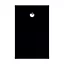 Receveur de douche 90 x 140 cm, noir, Allibert Karbon