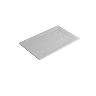 Receveur De Douche Thetford C403 Main Droite + Porte - Pour Camping-car, Blanc, Plastique Anti-dérapant