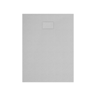 Receveur de douche 90 x 160 cm, effet pierre blanche, Schulte Midra