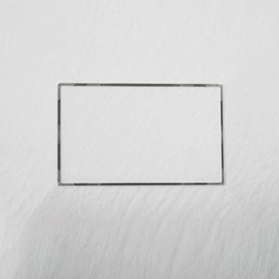 Receveur de douche 90 x 160 cm extra plat blanc PIATTO en SoliCast surface ardoisee