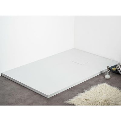 Receveur de douche extra-plat - Blanc acrylique - L80xl120cm AURLANE | Brico Cash