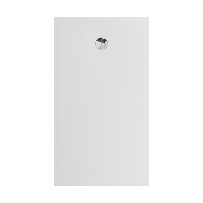 Receveur de douche 90 x 160 cm, recoupable, blanc, Allibert Karbon