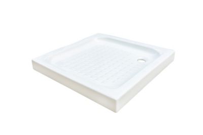 Receveur de douche 90 x 90 x 10 cm, blanc brillant, Ondée Cera