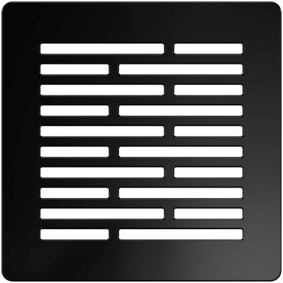 Receveur de douche 90x90 cm résine noir Douro GoodHome
