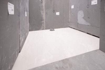 Receveur de douche à carreler 90 x 180 cm, caniveau extra-plat, Qboard Liquid