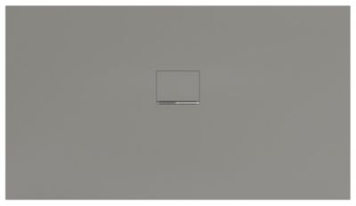 Receveur de douche à poser 100 x 180 cm, gris, Villeroy & Boch Squaro Infinity