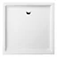 Receveur de douche à poser 80 x 80 cm, céramique, blanc, Villeroy & Boch Collection Design