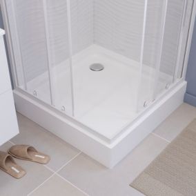 Receveur de douche à poser 80 x 80 cm, Dommel